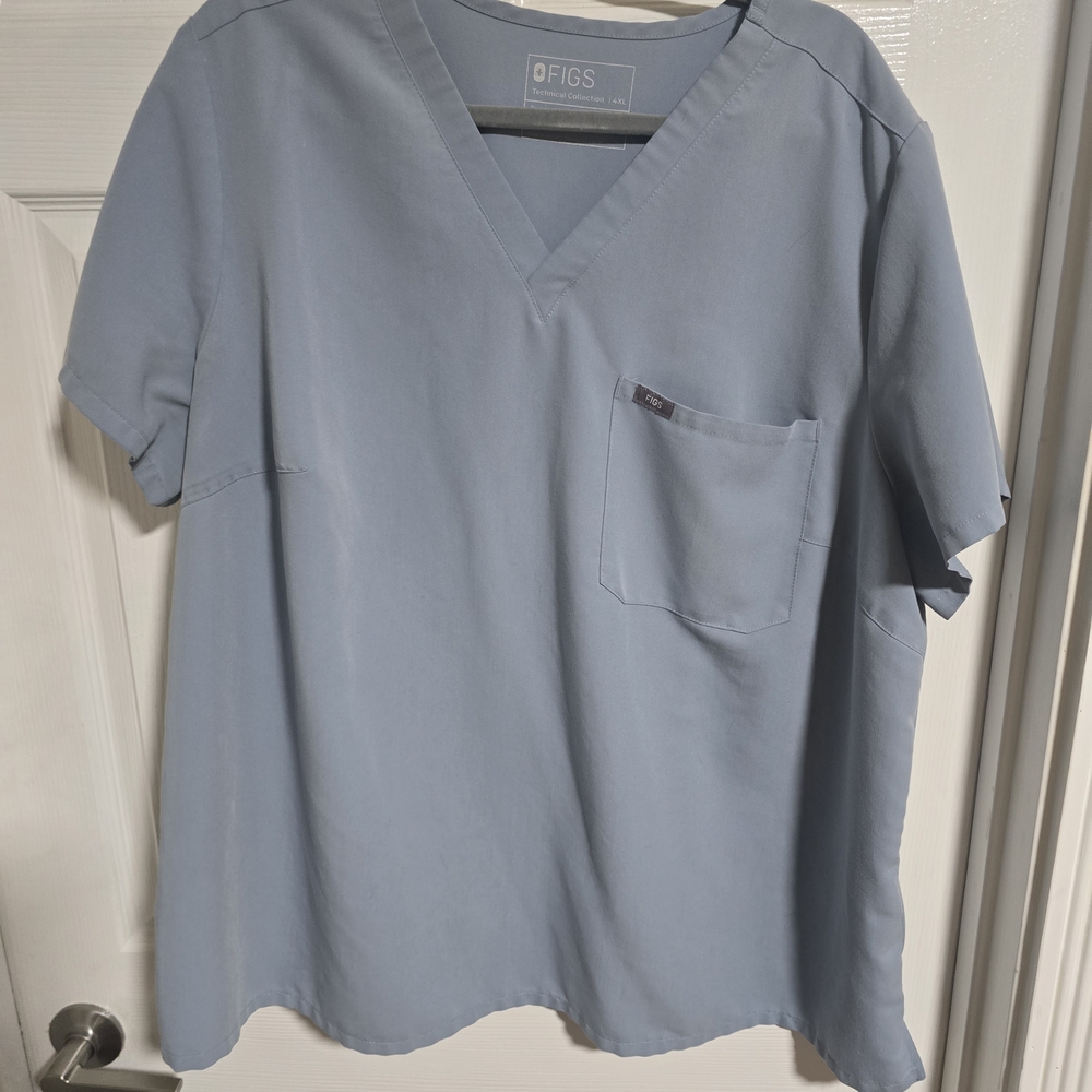 FIGS Womens Catarina One Pocket Scrub Top